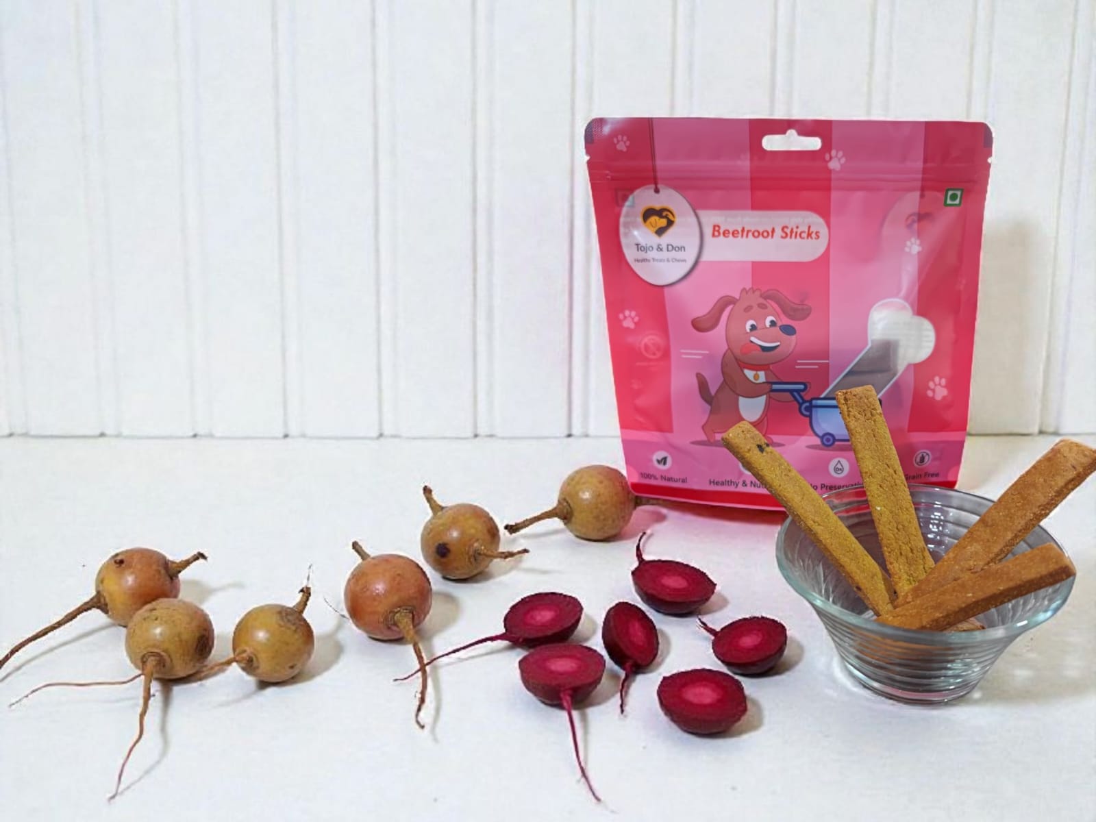 Beetroot sticks for Dogs Beetroot sticks for Dogs