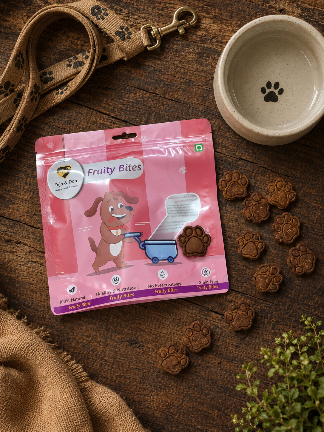 Fruity Bites Veg Treat for Dogs Fruity Bites Veg Treat for Dogs